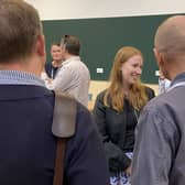 Helena Dollimore MP at the official re-opening of the Hollington Youth Hub. Picture contributed