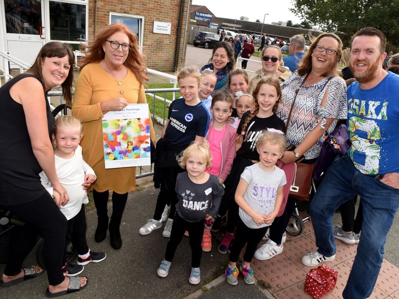 Prince Harry and Meghan Markle, the Duke and Duchess of Sussex, vist  Joff Youth Centre in Peacehaven.