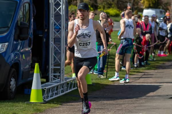 Finn McNally at the Sussex road relays | Picture: The Graphic Corner