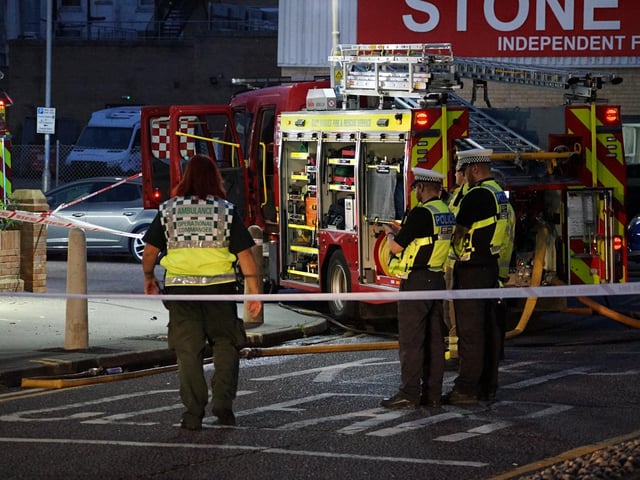 In Pictures: Car crashes into wall of house in Eastbourne