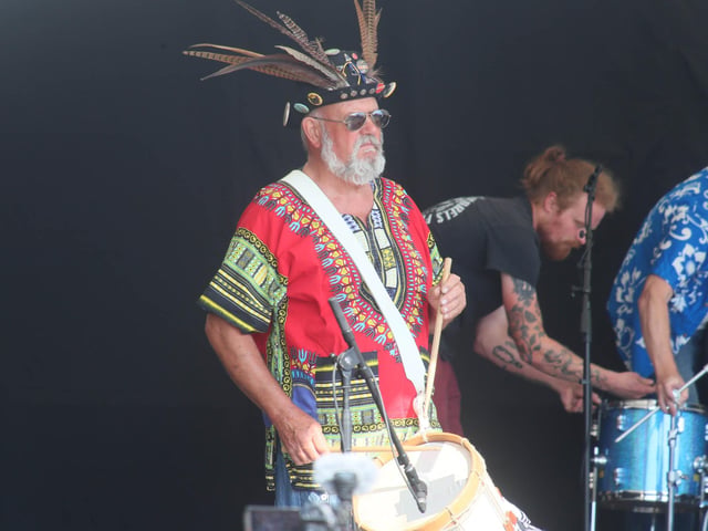 Hastings Old Town Carnival Week 2024, photo Roberts Photographic: Opening Ceremony and the RNLI concert to celebrate the 200th anniversary of the Royal National Lifeboat Institution - 1824 to 2024.