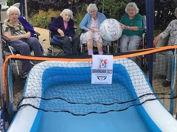 Horley care home hosts very special sports day for residents