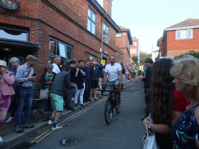 Hastings Old Town Carnival Week 2022: Bike Race. Photo by Roberts Photographic.