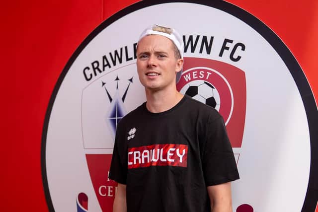 Harry McKirdy has signed a one-year deal at Crawley Town | Picture: CTFC