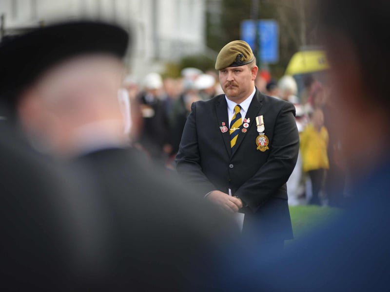Eastbourne Remembrance Sunday on November 9 2025.