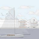 Visualisation by Remi C.T. Studio of the development at 57 River Road, Littlehampton