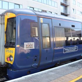 Southeastern train at Hastings. Pic by Kevin Boorman