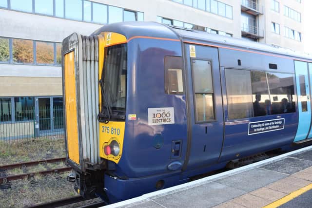 Southeastern train at Hastings. Pic by Kevin Boorman