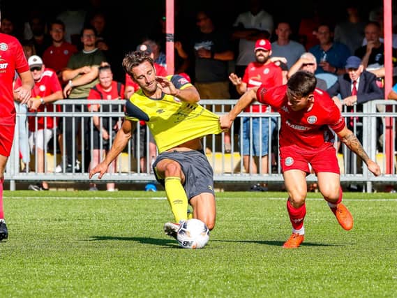 Action from Worthing v Eastbourne Borough