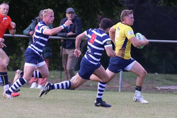 Raiders in action at Westcombe Park | Picture Colin Coulson