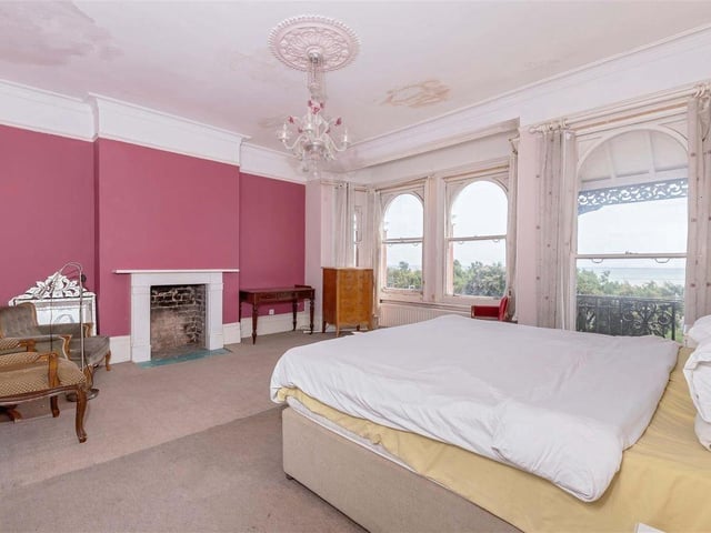 The principal bedroom has an en-suite and dressing room