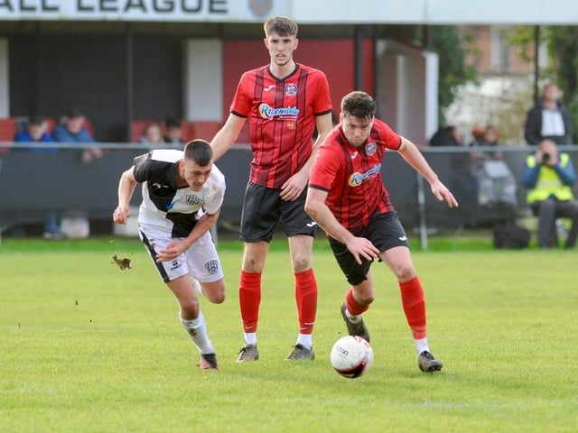 Action from Wick's victory over East Preston in division one of the Southern Combination League