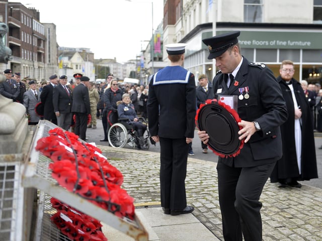 Eastbourne Remembrance Sunday Service (Photo by Jon Rigby)