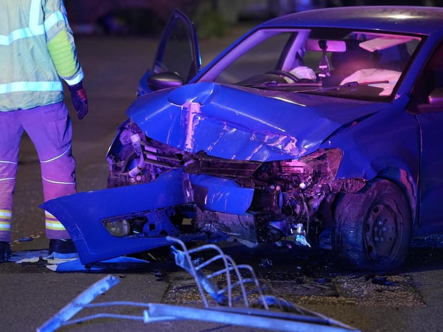 A man has been arrested on suspicion of driving ‘whilst unfit through drugs’ and ‘assaulting a constable’ following a collision in East Sussex, police have reported.