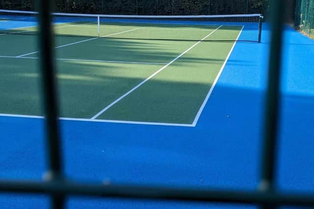 Members of Adastra Tennis Club in Hassocks are thrilled with the refurbished courts at Adastra Park