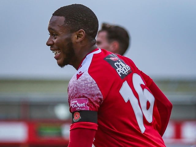Pre-match service and minute’s silence precedes Eastbourne Borough's narrow 1-0 home win over St Albans City in the National League South