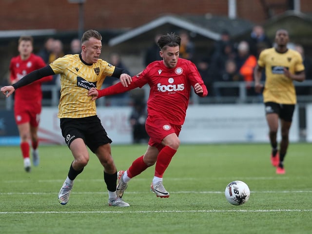 Worthing produced a brilliant display to beat Maidstone United 5-1 at Woodside Road. Photographer Mike Gunn was there to catch the action
