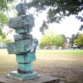 Figure of Stability in St John's Park, Burgess Hill. Photo: Hollie Robards, Iconic Media Group, HR26090101