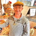 Gilles Haumont, owner of La Boulangerie Du Marché, at his market stall in Burgess Hill. Photo: Steve Robards, SR24052301
