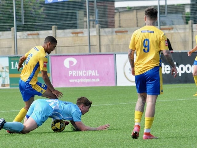 Lancing beat Worthing United 2-0 in a pre-season friendly. Photographer Stephen Goodger was there to catch the action