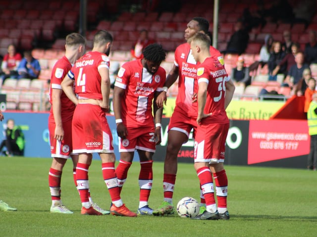 Crawley Town v Leyton Orient. Picture by Cory Pickford