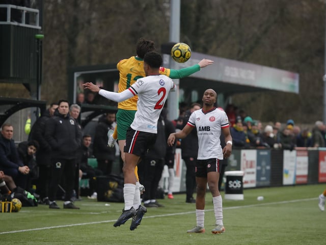 Promotion-chasing Horsham FC were held to a 1-1 draw at home by visiting Chatham Town
