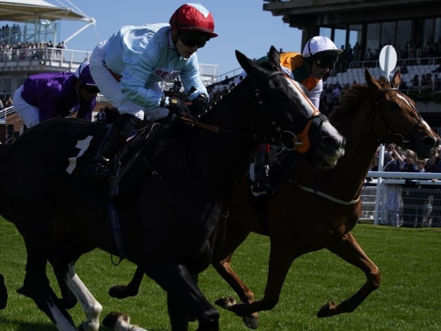 The sun came out for Goodwood Racecourse's first Saturday fixture of 2024