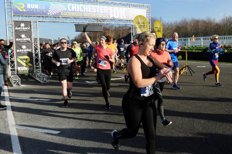 Images from the 2023 Chichester 10k at Goodwood motor circuit