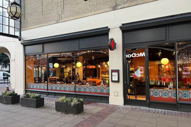 A spokesperson for Nando's in Worthing said: "Unfortunately, during the build of our new restaurant, it has fallen victim to some vandalism." Photo: Eddie Mitchell