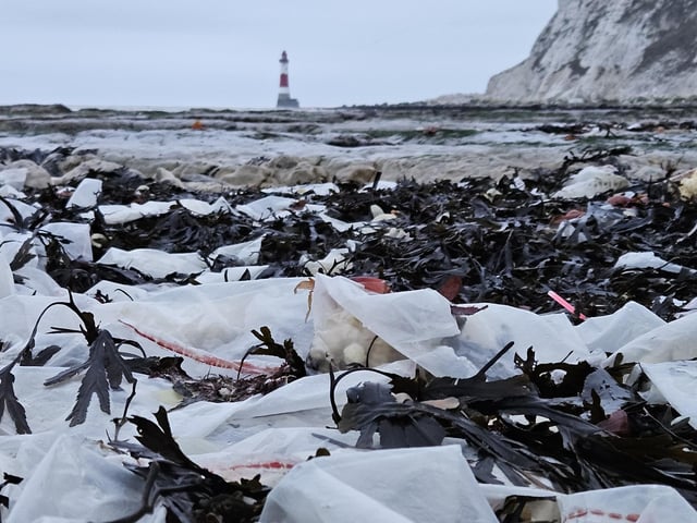 Thousands of chips on the seafront