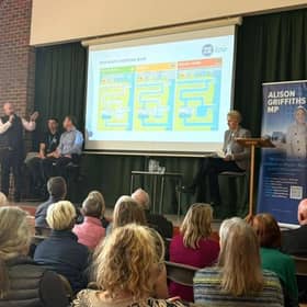 Alison Griffiths, MP for Bognor and Littlehampton, is organising the follow-up meeting on Thursday, November 12, from 6pm to 7.30pm, following a packed event in April where residents questioned water industry representatives about the condition of local rivers and beaches. Picture: Alison Griffiths MP