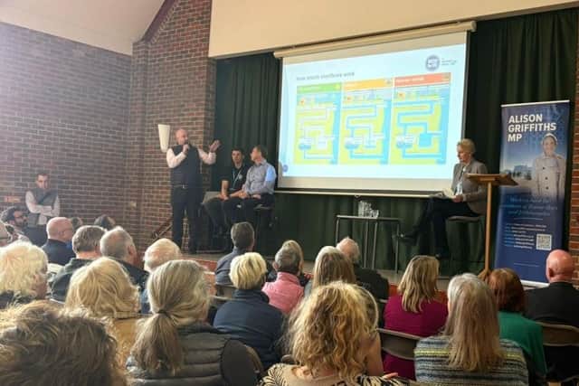 Alison Griffiths, MP for Bognor and Littlehampton, is organising the follow-up meeting on Thursday, November 12, from 6pm to 7.30pm, following a packed event in April where residents questioned water industry representatives about the condition of local rivers and beaches. Picture: Alison Griffiths MP