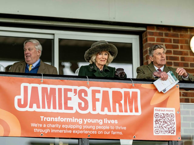 Darren Cool Images : Queen Camilla at Plumpton Racecourse