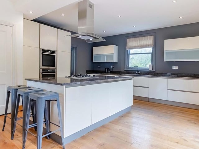 This house in St Michael's Road, Worthing, boasts seven bedrooms, three spacious reception rooms, original features and even a turret. It is on the market with Robert Luff & Co for £1,500,000.