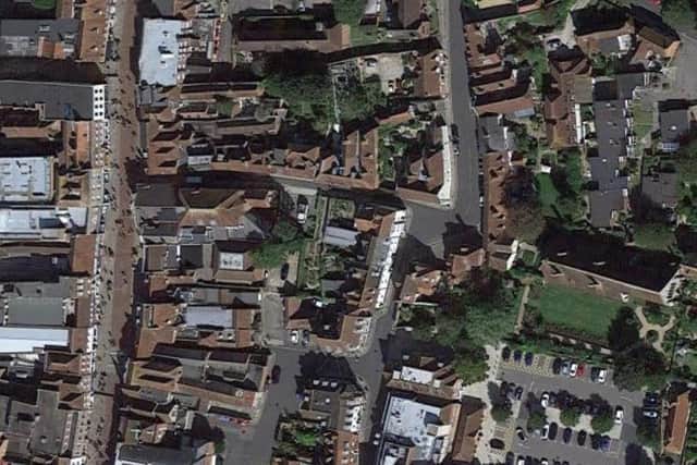 CC/23/01960/DOM: 2 St Martins Square. Extension and alterations to existing rear addition, demolition and replacement of existing conservatory, minor alterations and refurbishment of existing house, minor external works to rear courtyard and walled garden. (Photo: Google Maps)