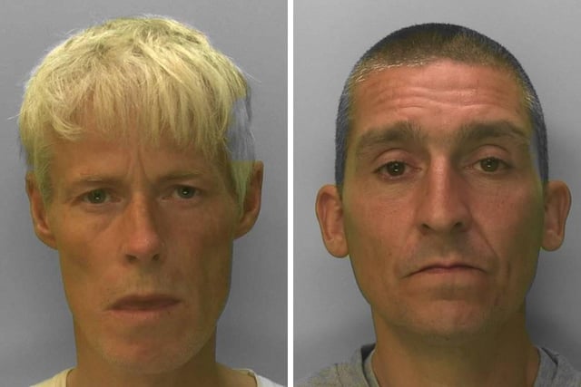 Unmarked firearms officers arrested two men after a tipper truck and licensed shotguns were stolen from a house in Goring-by-Sea, police have revealed. Two men have been jailed three months after the burglary at a home in Goring Way. John Brooks, 49, of Selden Road, Worthing; and Anthony Micallef, 43, of no fixed address will spend a total of four-and-a-half years behind bars. The burglary, which happened whilst the home owners were on holiday, was reported on the morning of Friday, August 12. Police were alerted to the incident by a ‘vigilant neighbour’, after they noticed the victims’ front door was wide open and their white Ford tipper truck was missing from the driveway. In the rear of the vehicle were two bikes, which the victim later confirmed had been stolen from the house, police said. They also confirmed a number of jars containing cash for their children had been stolen. They appeared before Lewes Crown Court on Wednesday, November 16, where they were each sentenced to 27 months’ imprisonment.