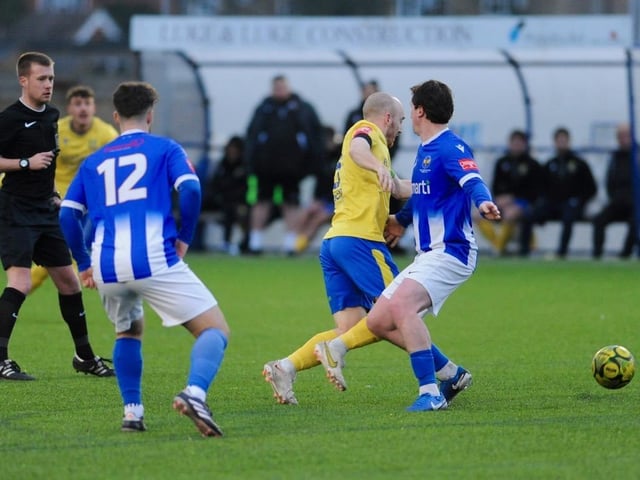 Lancing v East Grinstead Town, Isthmian south east division