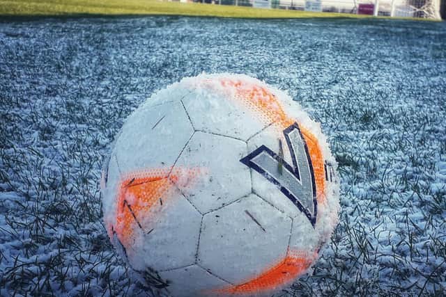 Frosty conditions are set to hit tonight's football schedule | Library picture