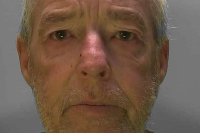 Tony King, 60, has been jailed for life with a minimum of 23 years after pleading guilty to the murder of Tommy Cooper’s niece in Eastbourne, police have said. Pic by Sussex Police.