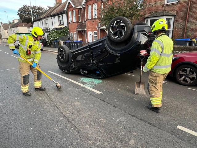 The scene of the incident. Picture: Sussex News and Pictures