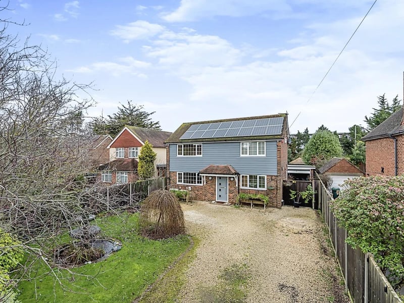 The property is situated close to the A27