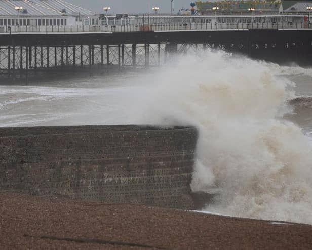 Sussex is bracing for strong winds and more heavy rain as Storm Austen arrives tonight, with two yellow weather warnings covering the county into Friday. (Photo by Charlotte Coney/Getty Images)