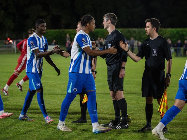 Hassocks FC v Brighton and Hove Albion U21s
