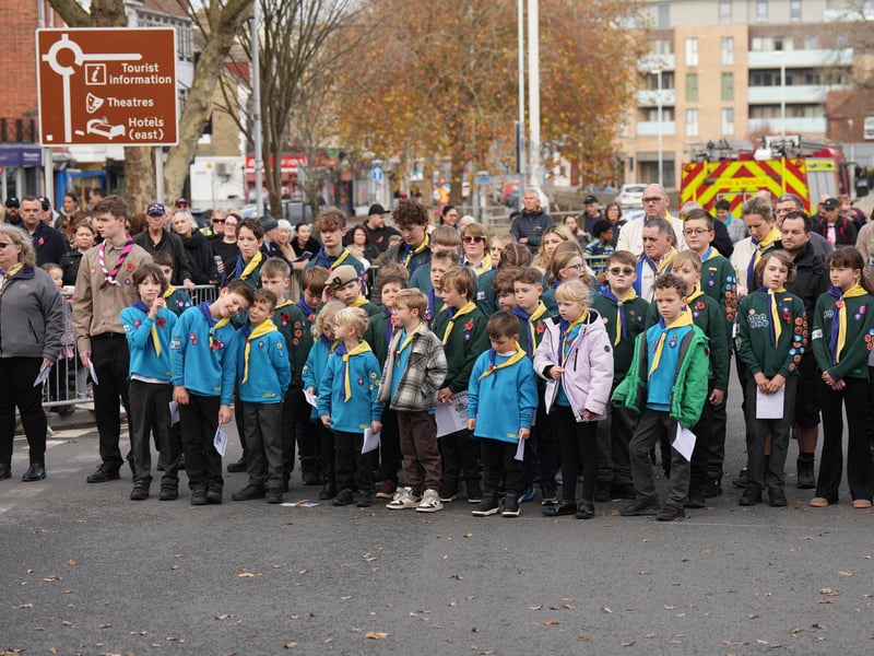 Worthing Remembrance Service held on November 9, 2025. Picture: Eddie Mitchell