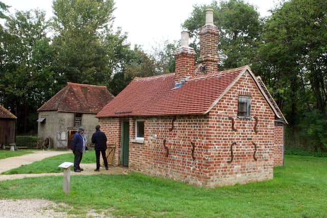 Some of the buildings at the Weald and Downland Museum at Singleton are reported to be haunted.