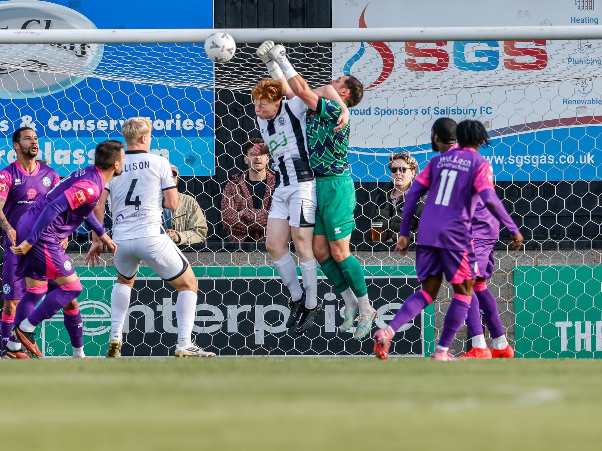 Salisbury v Eastbourne Borough, FA Cup fourth qualifying round