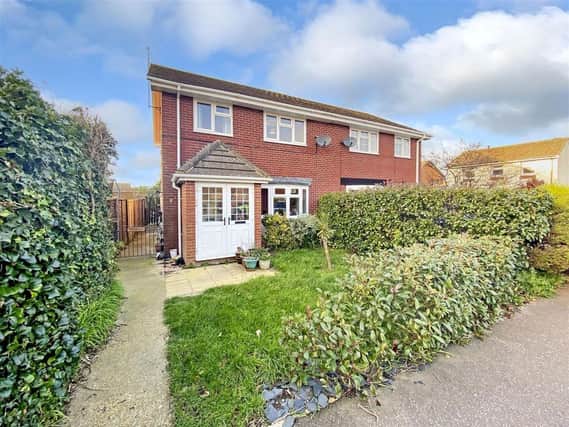This extended family home in Littlehampton is in good condition throughout. It has just come on the market with Glyn Jones priced at £390,000.