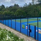 The revamped tennis courts at Alexandra Park, Hastings