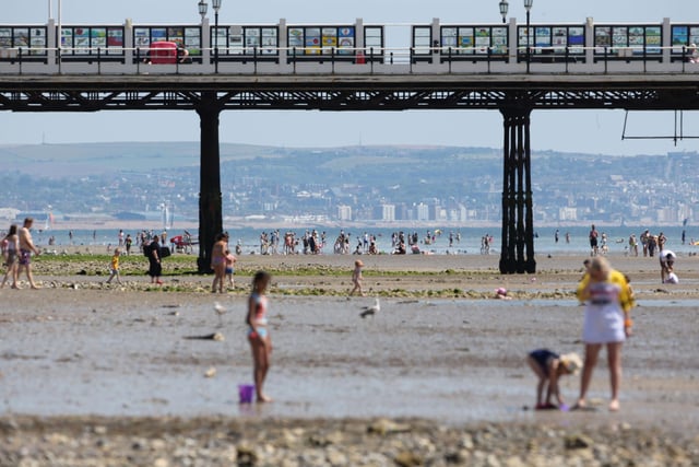Sunny Worthing lives up to its nickname in the summer and people flock to the seafront