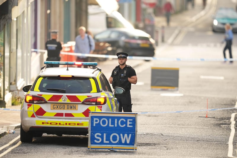 In Pictures: Sussex city street cordoned off as police attend 'serious incident'